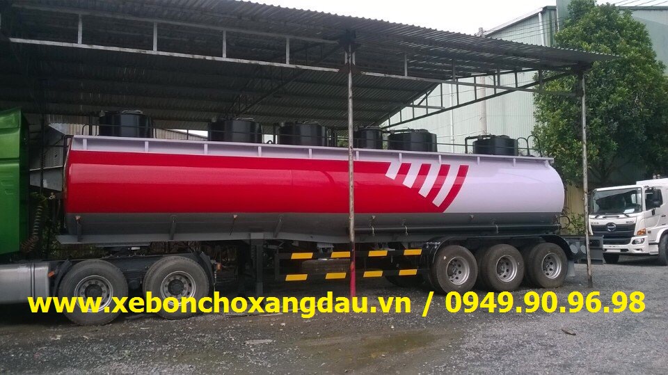 RƠ MÓC BỒN 40 KHỐI CHỞ XĂNG DẦU