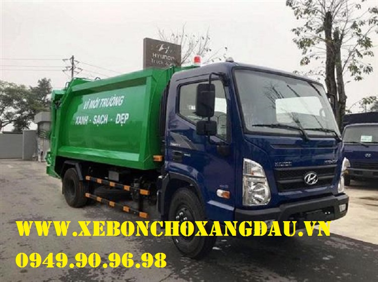 Xe ép rác 10 khối Hyundai Ex8 2020