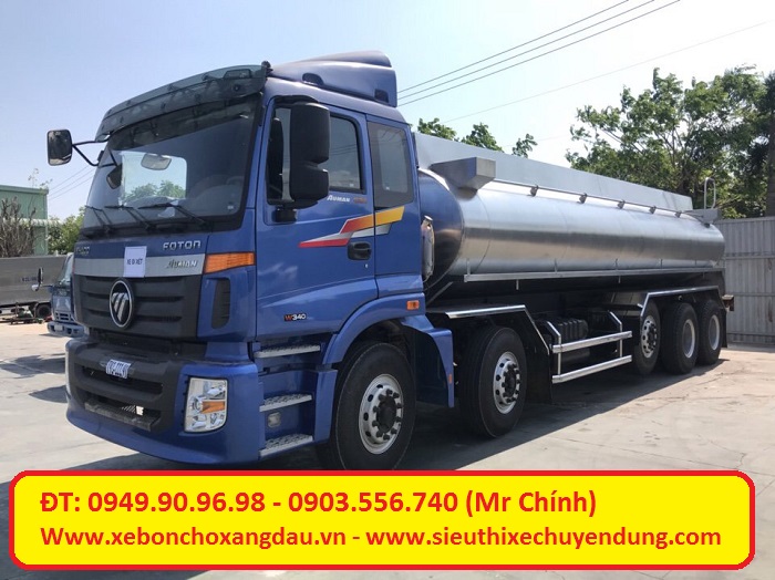 XE BỒN AUMAN 22m3 CHỞ DẦU THỰC VẬT (2018)