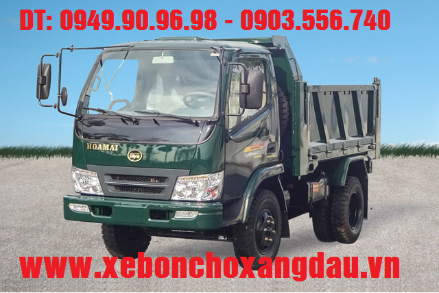 Xe ben Hoa Mai 4 tấn Euro 4 2019