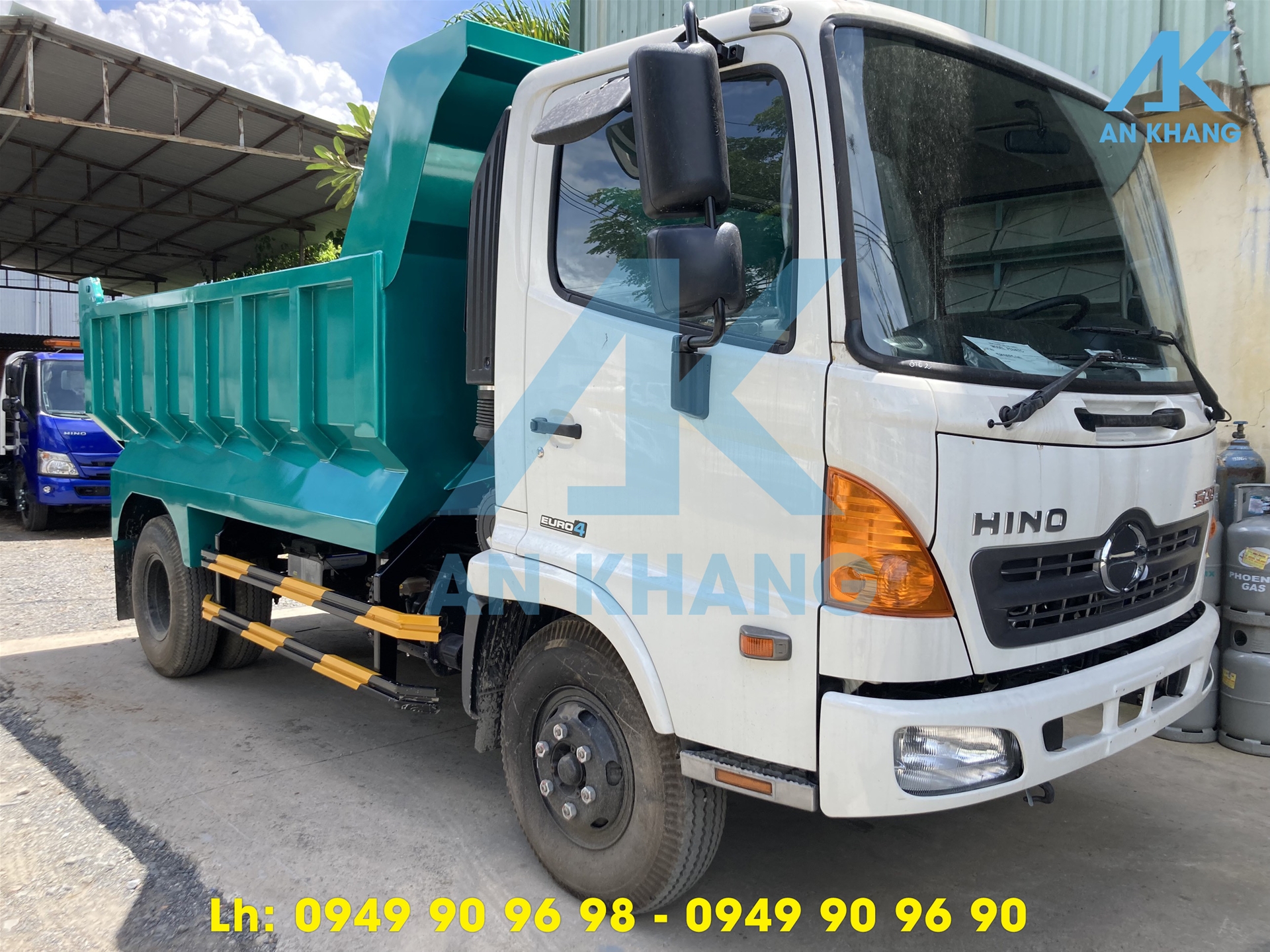 Xe ben Hino FC9JETC 6T5  không mở bửng thùng 5 khối