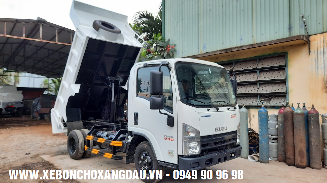 Xe ben Isuzu QKR230 1T9 đầu vuông 2022 (QLR77FE4)