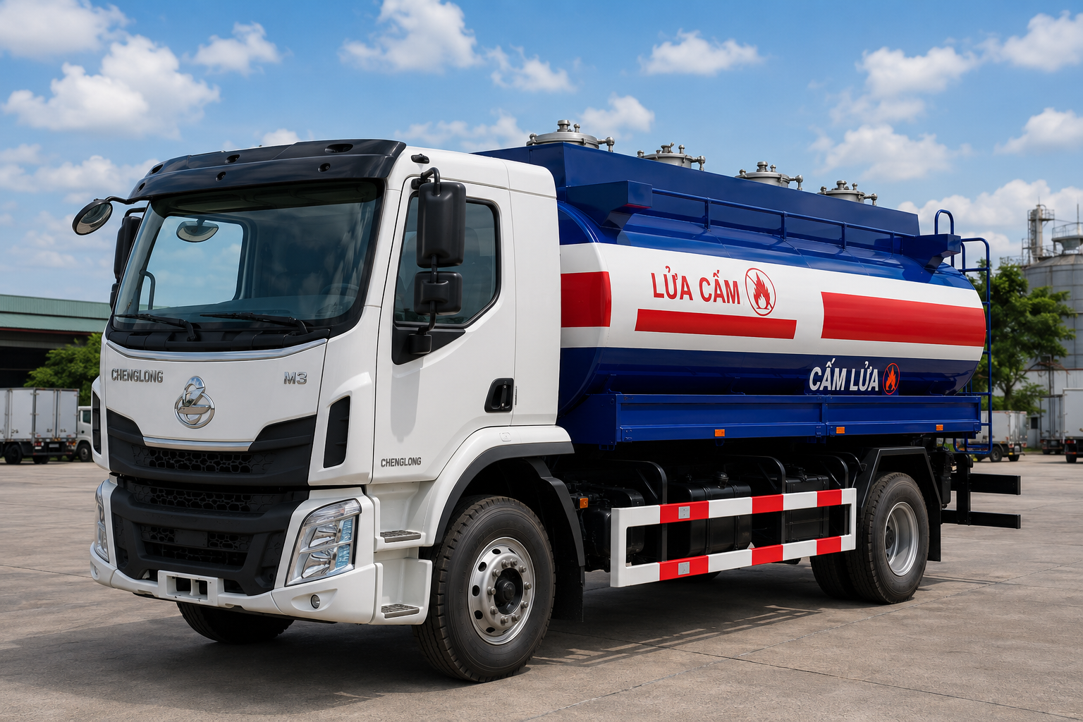 XE BỒN CHỞ XĂNG DẦU CHENGLONG M3 – GIẢI PHÁP VẬN CHUYỂN XĂNG DẦU HIỆU QUẢ, GIÁ TỐT 2026