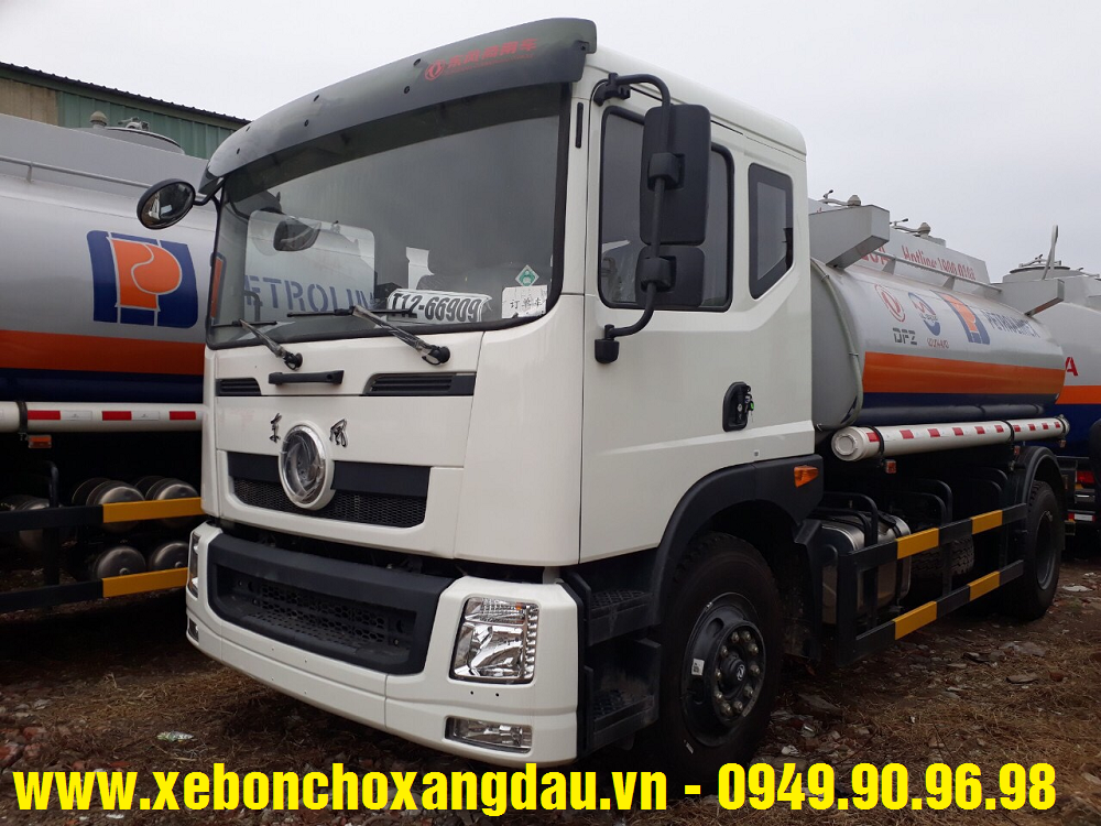 XE BỒN DONGFENG B170 12 KHỐI CHỞ XĂNG DẦU