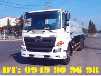 Xe bồn chở Axit H2SO4 Hino FL8JT7A 14 khối