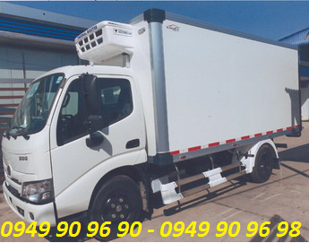 Xe đông lạnh Hino XZU650 1T7 ISO 9001:2008 PACIFIL ISOTHERMS