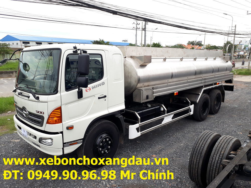 XE BỒN HINO 16,4m3 CHỞ NƯỚC (2018)