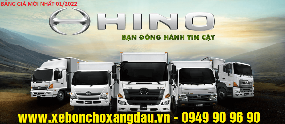 Bảng giá xe tải Hino mới nhất 03/2022 I Lh: 0949909698 Mr Chính