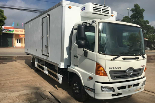 Xe đông lạnh 6T Hino FC9JLTC thùng dài 6m5