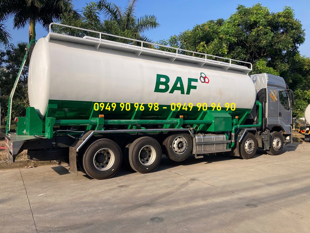 Xe Bồn Chở Cám Chenglong 5 Chân 33 Khối Dạng Thổi | Giá Tốt 2026 | Nguyên Vĩ Auto