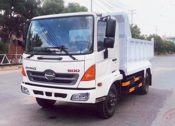 Xe ben Hino FC 6 tấn (Thùng 4 khối) 