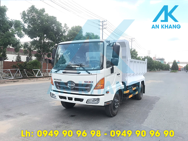 Xe ben Hino FC 6T5 thùng 5 khối