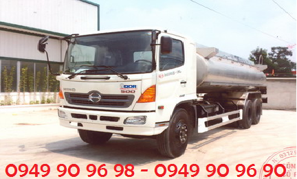 Xe bồn chở mủ cao su Hino FL 16 khối 