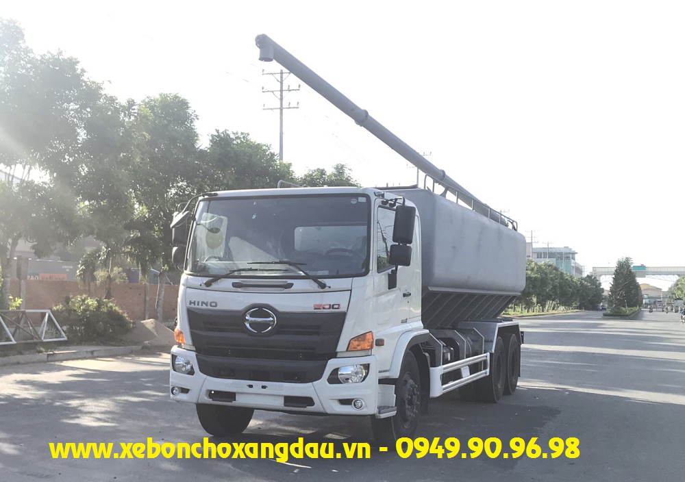 XE BỒN CHỞ CÁM 24 KHỐI HINO FL8JT7A 