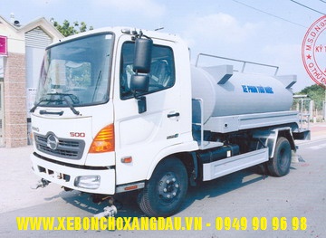 Xe bồn phun nước 6 khối HINO FC9JETC 