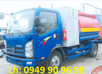 Xe bồn TMT 6m3 cấp lẽ xăng dầu lưu động TATSUNO 220V 