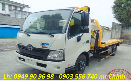 Xe cứu hộ 3 chức năng Hino XZU730 3T (cẩu Hiva 3T)