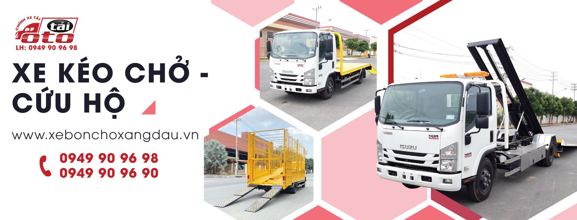 Xe cứu hộ giao thông, Xe kéo chở xe (Lh 0949 90 96 98) Xe Chuyên Dùng An Khang 