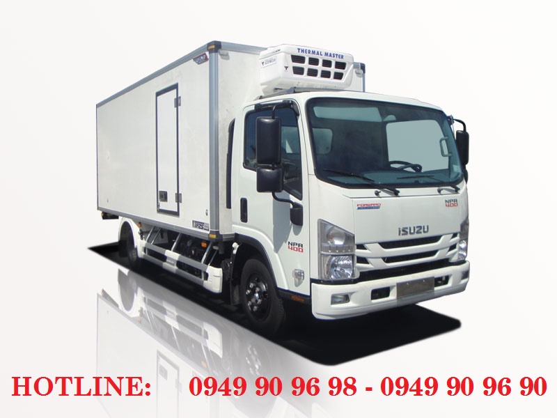 Xe đông lạnh ISUZU 3,5 tấn thùng dài 5 mét