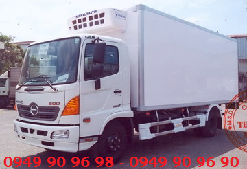 Xe đông lạnh Hino FC9JJTC 6T1 thùng dài 5m6