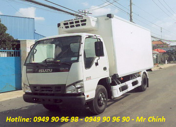 Xe đông lạnh ISUZU QKR 2 tấn thùng 4m3