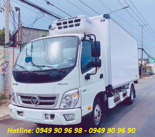 Xe đông lạnh THACO OLLIN345 3,5 tấn thùng 4m3