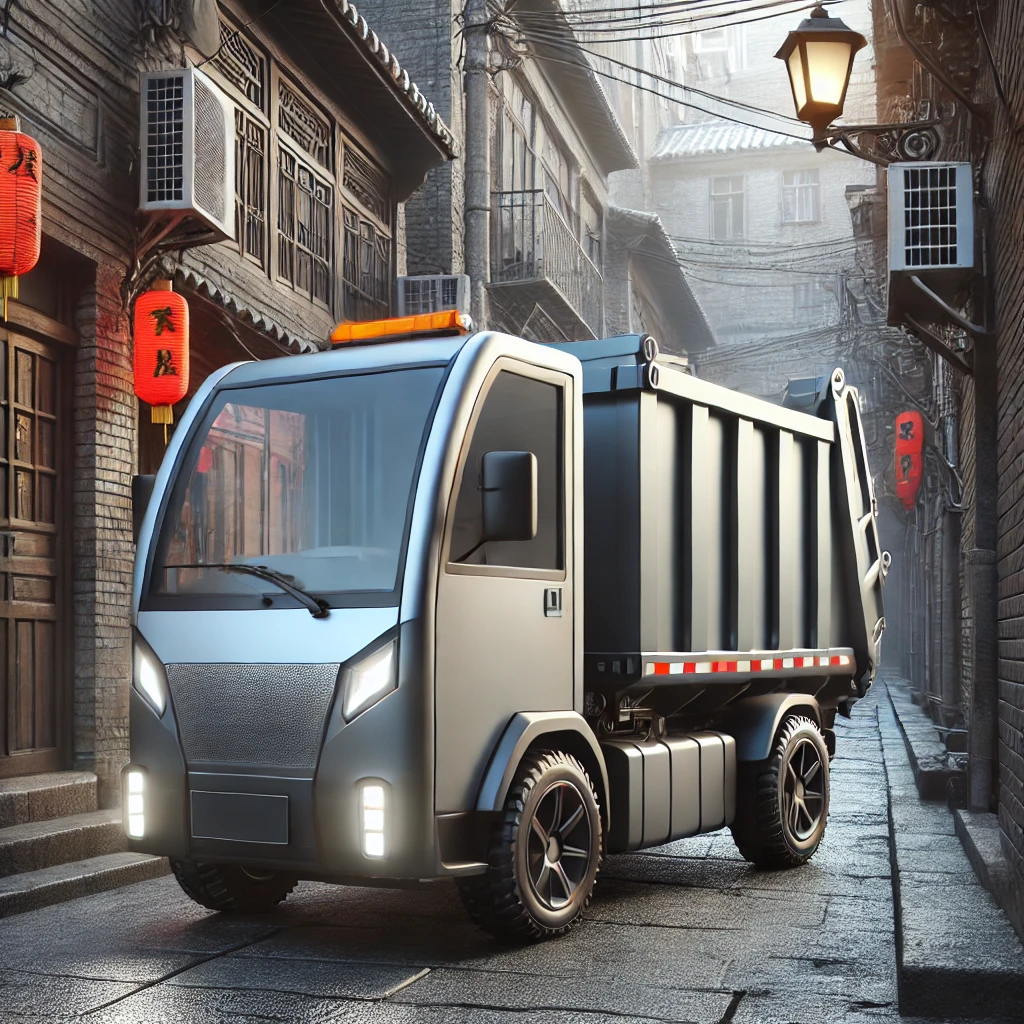 Xe Gom Rác Mini Sử Dụng Năng Lượng Pin Liệu Có Khả Thi?