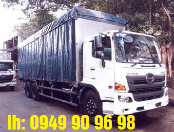 Xe tải chở két bia Hino FL8JW7A 15 tấn