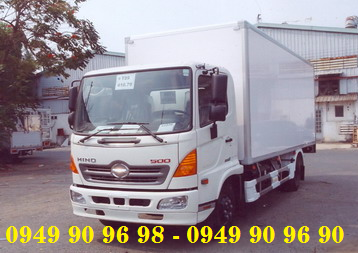 Xe bảo ôn Hino FC9JJTC 6T2 thùng dài 5m6