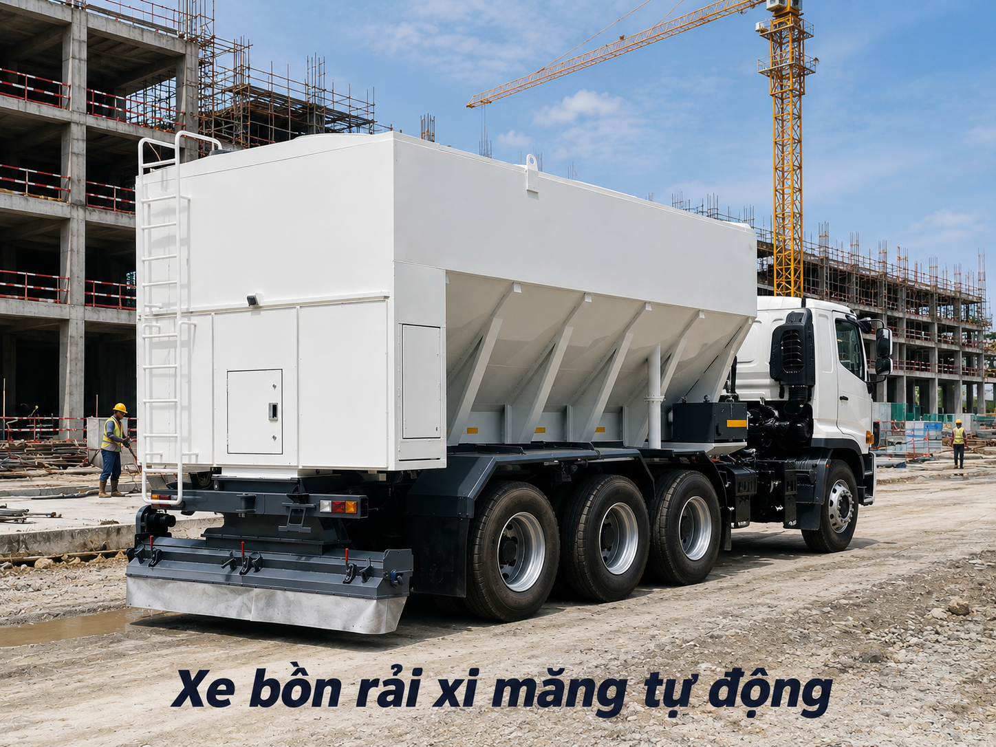 Xe bồn rải xi măng, Xe rải xi măng, Xe tải rải xi măng, Máy rải xi măng, Xe rải xi măng tự động, Xe rải xi măng cơ khí, Xe bồn rải xi măng khô, Xe rải xi măng 3 chân, Xe rải xi măng 4 chân, Xe bồn rải xi măng 6x4, Xe bồn rải xi măng 8x4, Xe rải xi măng nền đường, Xe thi công rải xi măng, Sơ mi rơ mooc rải xi măng, Sơ mi rơ mooc rải xi măng khô 22 khối, Xe chuyên dùng rải xi măng, Hệ thống rải xi măng tự động, Xe bồn thi công nền đường, Xe tải chuyên dùng rải xi măng, Xe rải xi măng công trình
