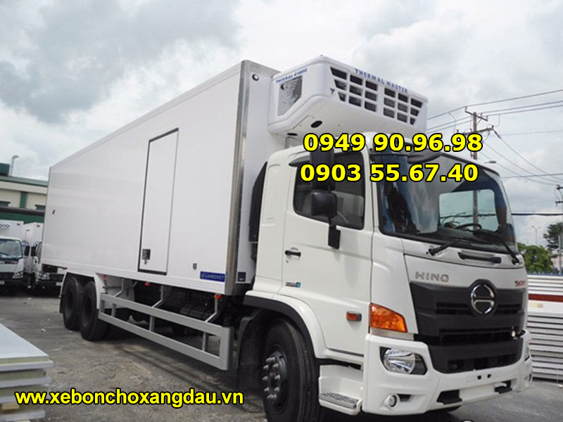 Xe Đông Lạnh 13T5 Hino FL  thùng 9m -Máy lạnh TM31