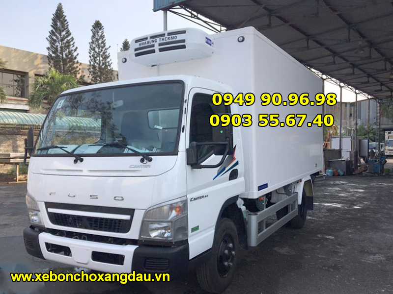 Xe Đông Lạnh Fuso Canter 6.5 3 Tấn