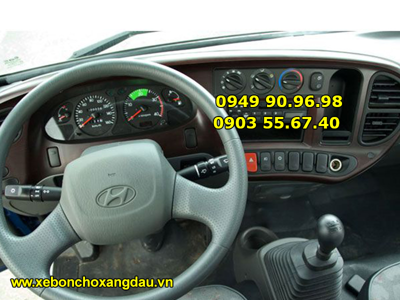 Xe tải Hyundai HD99 thùng mui bạt vô lăng 2 chấu