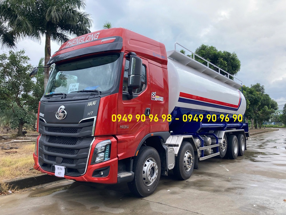 xe bồn chở cám Chenglong 5 chân, xe bồn Chenglong 5 chân 33 khối, xe bồn chở cám dạng thổi, xe bồn chở cám 33 khối, xe Chenglong H7 chở cám, xe bồn chở cám khí nén, xe bồn chở thức ăn chăn nuôi, bồn chở cám dạng thổi, thông số kỹ thuật xe bồn Chenglong 5 chân, Nguyên Vĩ Auto