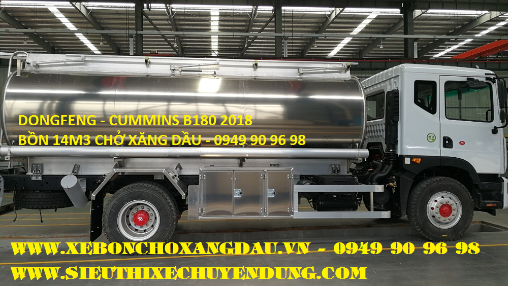 Xe bồn DONGFENG 14 khối, Xe Dongfeng bồn nhôm 14 khối, Bồn xitec chở xăng Dongfeng, Xe bồn nhôm, Xe bồn nhôm Dongfeng 14 khối, Dongfeng B180, DONGFENG CUMMINS ISB 180, Dongfeng bồn xitec 14 khối chở xăng dầu, Xe bồn DONGFENG 14 KHỐI CHỞ XĂNG DẦU.